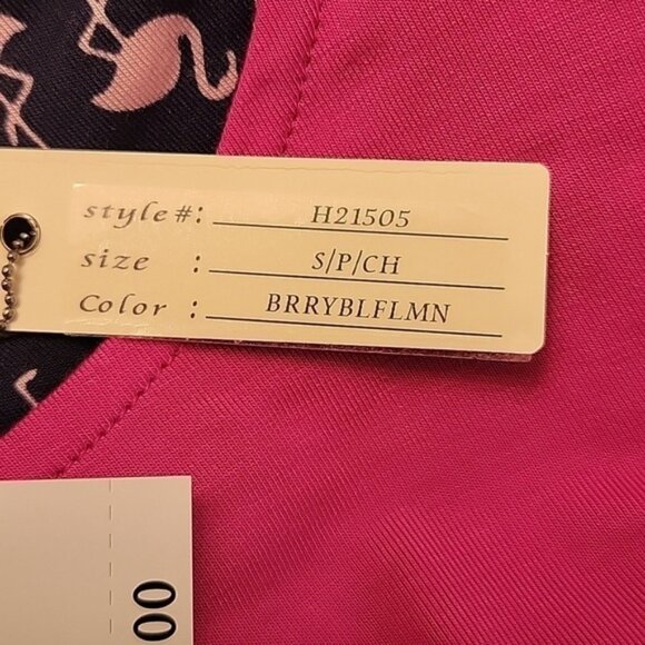 Cupio Womens Bright Pink Sleeveless Casual Summer Dress with Pockets Size S NWT - Picture 6 of 7